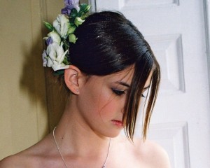 Hairstyle with Flowers