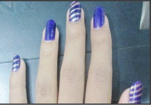 Plum Shade Nails
