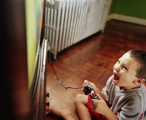 Playing video games too much makes kids violent.
